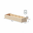 Organizer per fasciatoio 60 cm – Natura