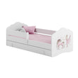 Letto per bambini FALA-ONE con barriera protettiva e cassetto contenitore