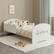 Letto per bambini LUK II con sponda di protezione - 140 x 70/160 x 80 cm
