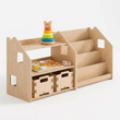 Libreria + scaffale portagiochi + Contenitore per giochi ×2 + contenuto a scelta — Set BusyKids · Start [fill:start]