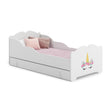Letto per bambini ANNA-ONE con cassetto contenitore – 140×70 / 160×80 cm
