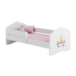 Letto per bambini FALA II con barriera protettiva - 140 x 70/160 x 80 cm