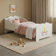 Letto per bambini ANNA con grafica e materasso – 140×70 / 160×80 cm