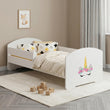 Letto per bambini LUK II con sponda di protezione - 140 x 70/160 x 80 cm