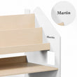 Scaffale Montessori 2-in-1