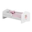 Letto per bambini FALA II con barriera protettiva - 140 x 70/160 x 80 cm