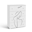 Cassettiera EMILY con grafica