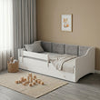 Letto per bambini ERYK-ONE con pannelli morbidi e cassetto contenitore