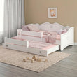 Letto per bambini EMMA-MAX con letto estraibile 145 × 80 cm e materasso