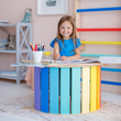 Set di altalena e tavola bifacciale BusyKids