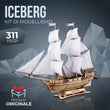 BusyKids Iceberg – puzzle 3D in legno