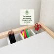 BusyKids YOKO – scrivania per bambini con 3 cassetti e organizer