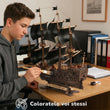 BusyKids Virata del Mare – puzzle 3D in legno con illuminazione
