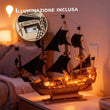 BusyKids Virata del Mare – puzzle 3D in legno con illuminazione