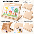 Cavalletto pieghevole BusyKids con supporti magnetici
