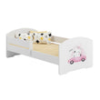 Letto per bambini LUK II con sponda di protezione - 140 x 70/160 x 80 cm