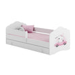Letto per bambini FALA-ONE con barriera protettiva e cassetto contenitore