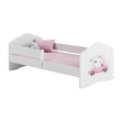 Letto per bambini FALA II con barriera protettiva - 140 x 70/160 x 80 cm