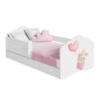 Letto per bambini FALA-ONE con barriera protettiva e cassetto contenitore