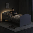 Letto per bambini LUK II con sponda di protezione - 140 x 70/160 x 80 cm