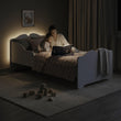 Letto per bambini ANNA con grafica e materasso – 140×70 / 160×80 cm