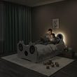 Letto per bambini PANDA con cassetto contenitore - 140 x 70/160 x 80 cm