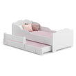 Letto per bambini ANNA-MAX con letto aggiuntivo 145×80 cm – con grafica e materasso