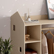 Guardaroba aperto per bambini a forma di casa BusyKids