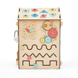 Casetta Montessori in Legno Natura e Busy Cube set