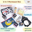 Box Giochi Montessori per bambini 0-6 mesi BusyKids