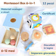 Box Giochi Montessori per bambini 6-12 mesi BusyKids