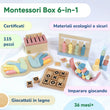 Box Giochi Montessori per bambini 36m+ BusyKids
