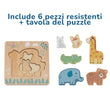 Puzzle multi-livello “Animali” BusyKids