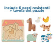 Puzzle multilivello per bambini "Fattoria" BusyKids