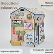 Casetta Montessori in Legno DINO con illuminazione
