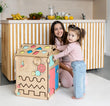Casetta Montessori in Legno Natura e Busy Cube set