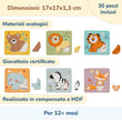 BusyKids Set puzzle “Animali” [fill:puzzles]