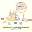 Torta in legno giocattolo per bambini BusyKids