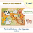 Puzzle per bambini BusyKids - "Fattoria"