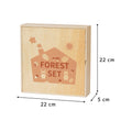 Figurine in legno Montessori "Set Foresta"