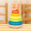 Piramide in legno per bambini "Volpina" BusyKids