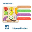 Sorter Montessori in legno per bambini BusyKids [fill:kitchenProps]