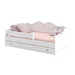 Letto per bambini EMMA con barriera di protezione e cassetto contenitore