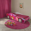Letto per bambini AUTO con grafica e materasso - 140 x 70 / 160 x 80 cm