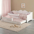 Letto per bambini EMMA-MAX con letto estraibile 145 × 80 cm e materasso