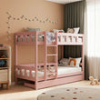 BusyKids Letto a Castello TOTO-TWIN con Scala – per due bambini 200 × 90 cm