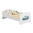 Letto per bambini LUK II con sponda di protezione - 140 x 70/160 x 80 cm