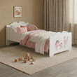 Letto per bambini ANNA con grafica e materasso – 140×70 / 160×80 cm
