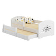 Letto per bambini LUK-MAX con letto supplementare 145 x 80 cm e materasso