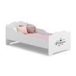 Letto per bambini ANNA con grafica e materasso – 140×70 / 160×80 cm